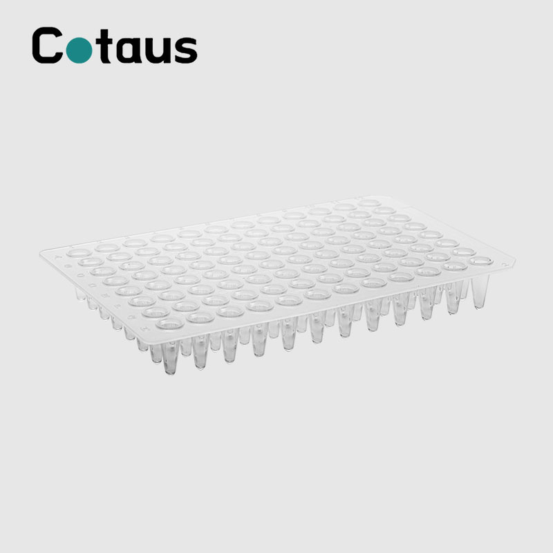 96 خير 0.1ml شفاف نه سکرٽ PCR پليٽ